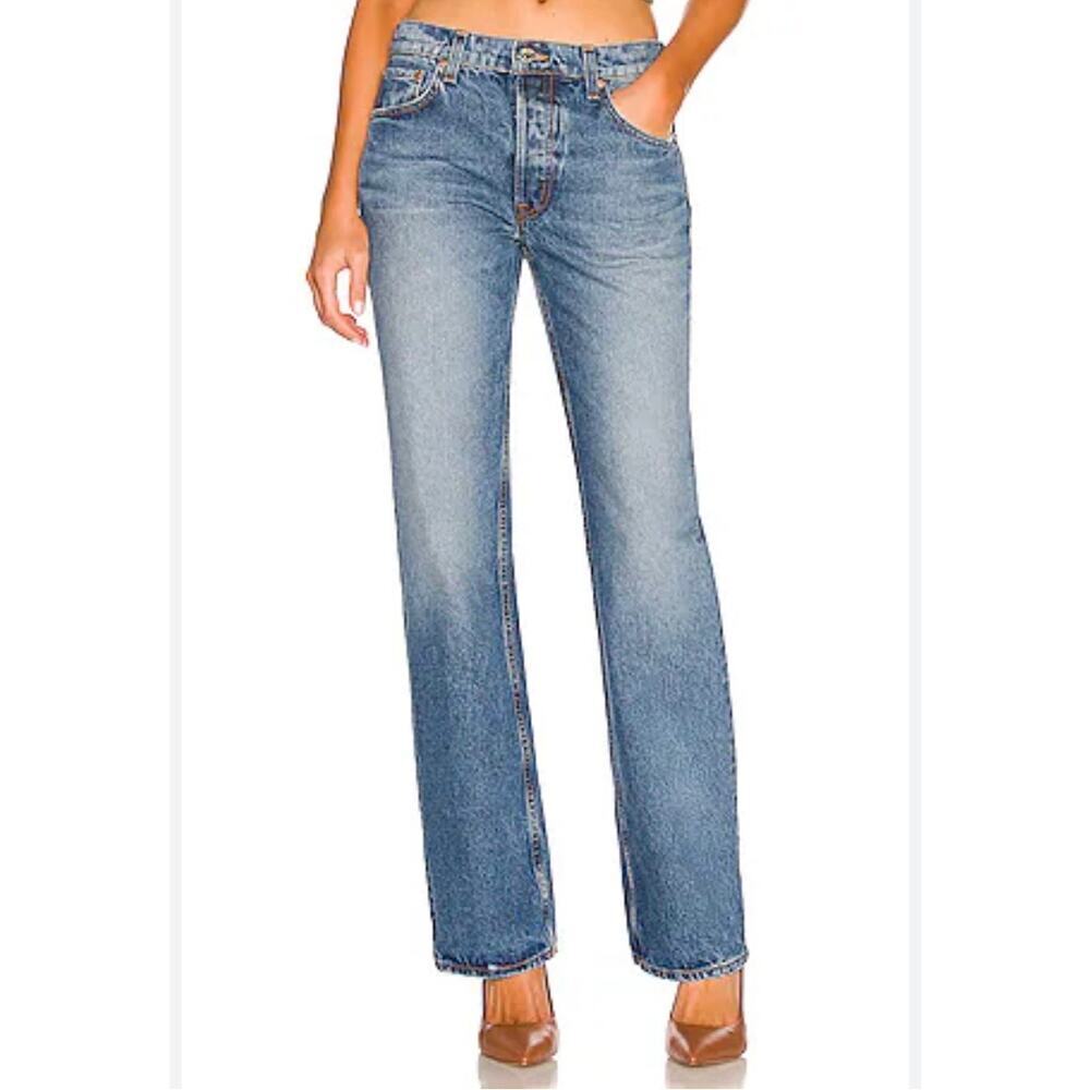 Agolde Denise in Dream Field Wash Denim Jeans Size 27